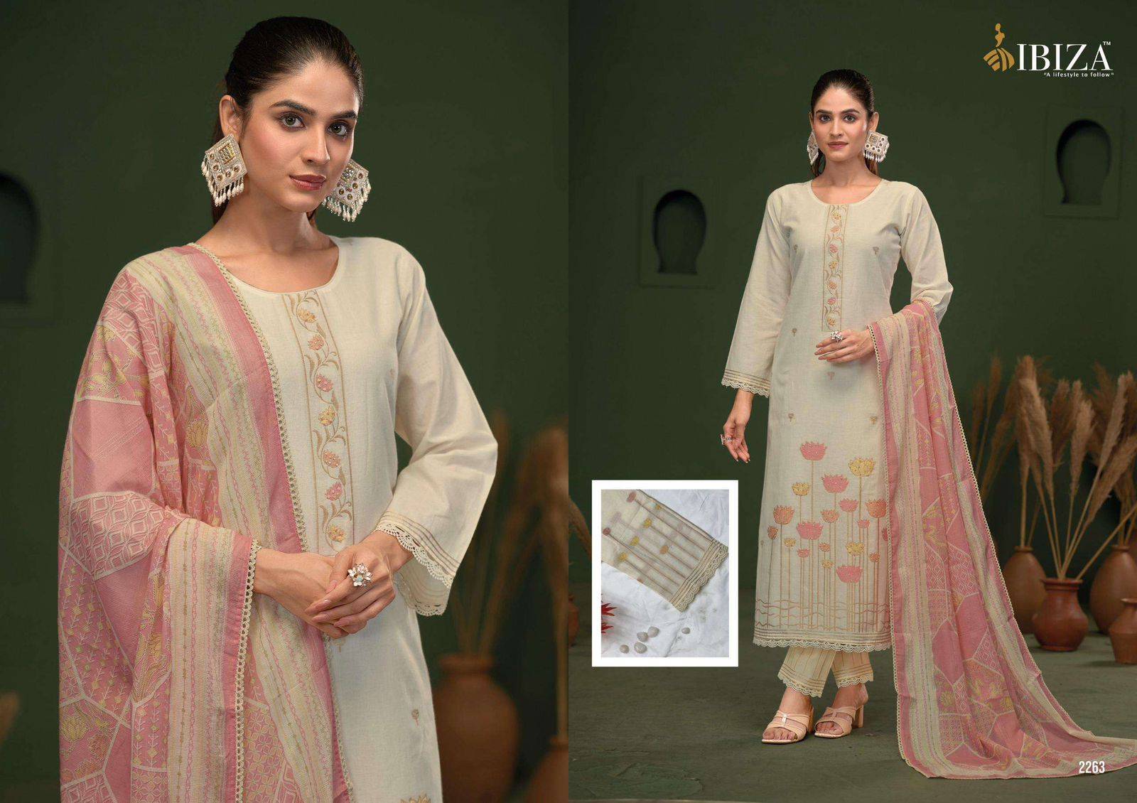 Ibiza bosco vol 8 cotton wholesale dress material